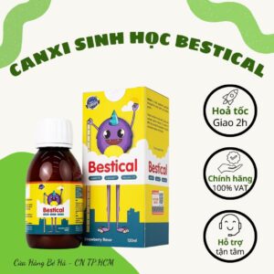 BESTICAL – CANXI SINH HỌC CHO BÉ CAO KHỎE MỖI NGÀY!