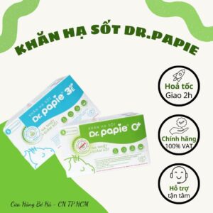 KHĂN LAU HẠ SỐT DR.PAPIE